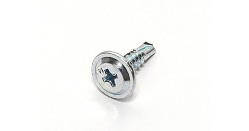 Саморезы с пресс-шайбой для тонких пластин с буром Daxmer 4,2х25 (1 шт) картинка